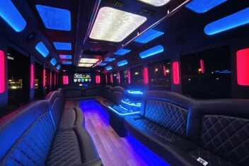 Columbia Limousine Bus Interior