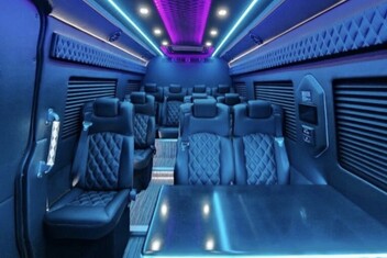 Columbia Sprinter Bus Interior