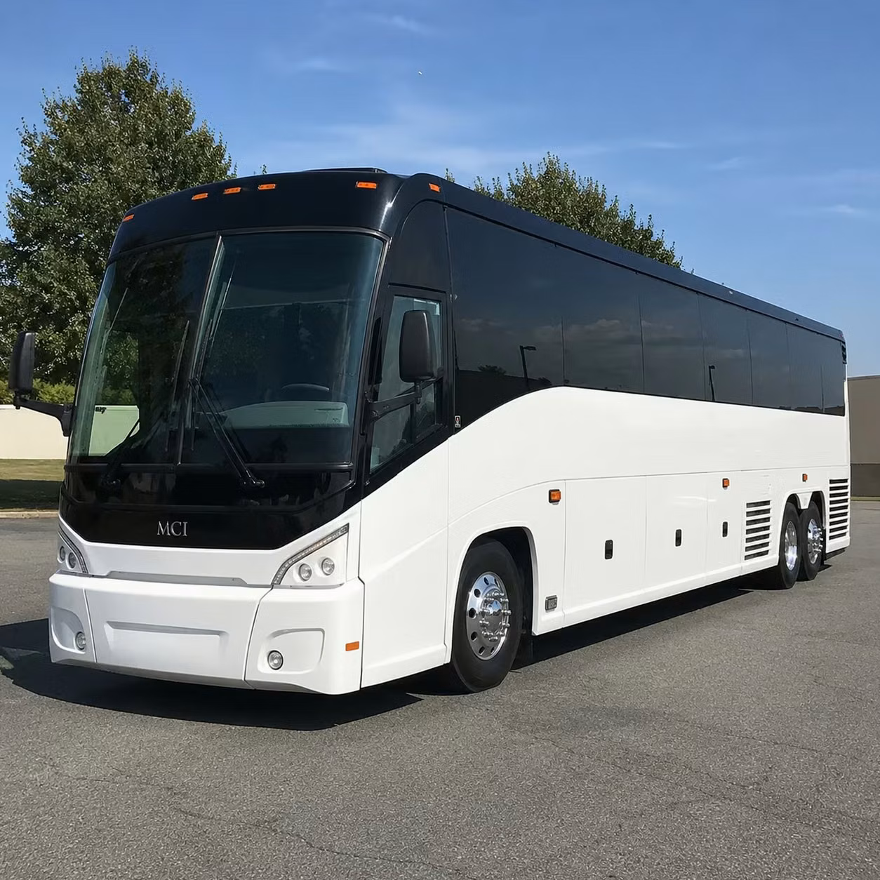 56 passenger charter bus
