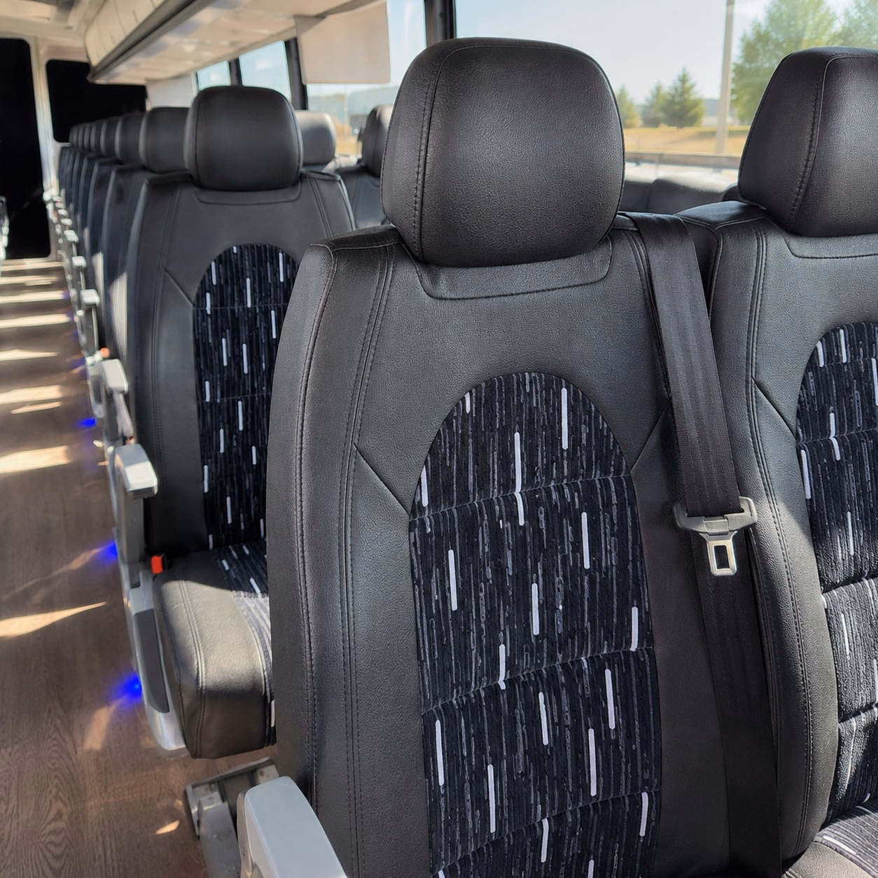 how trip distance and duration affect charter bus rental rates in columbia