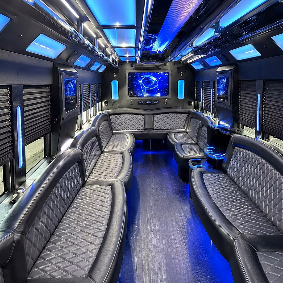 party bus interior