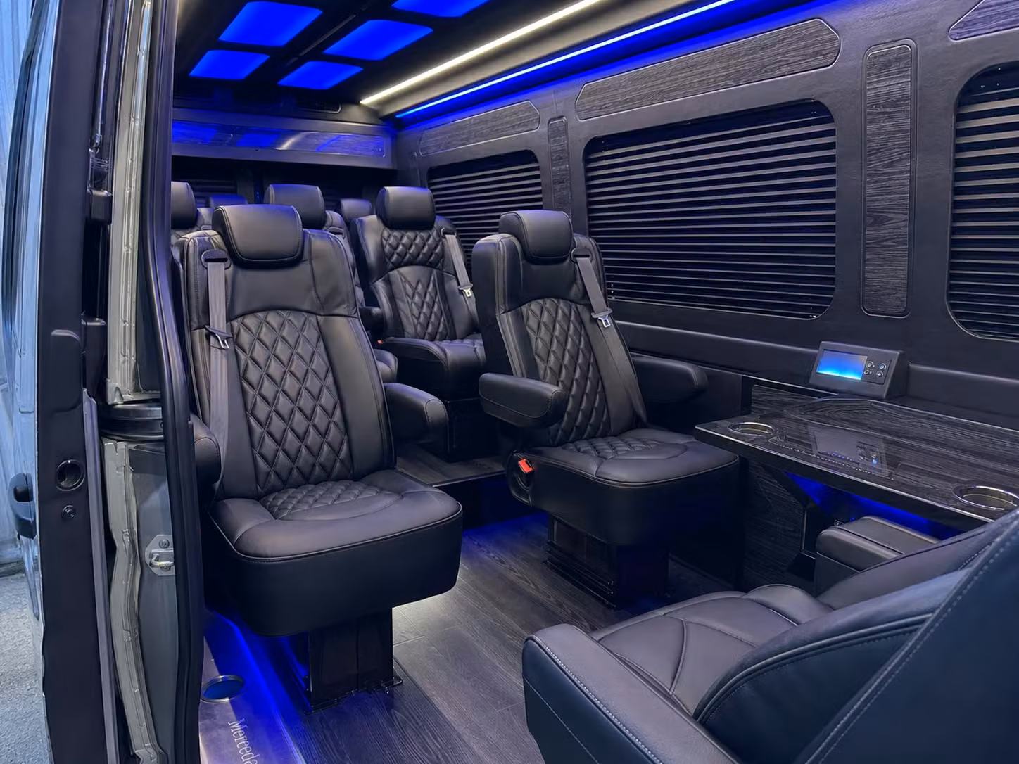 sprinter van transportation for groups and events across columbia